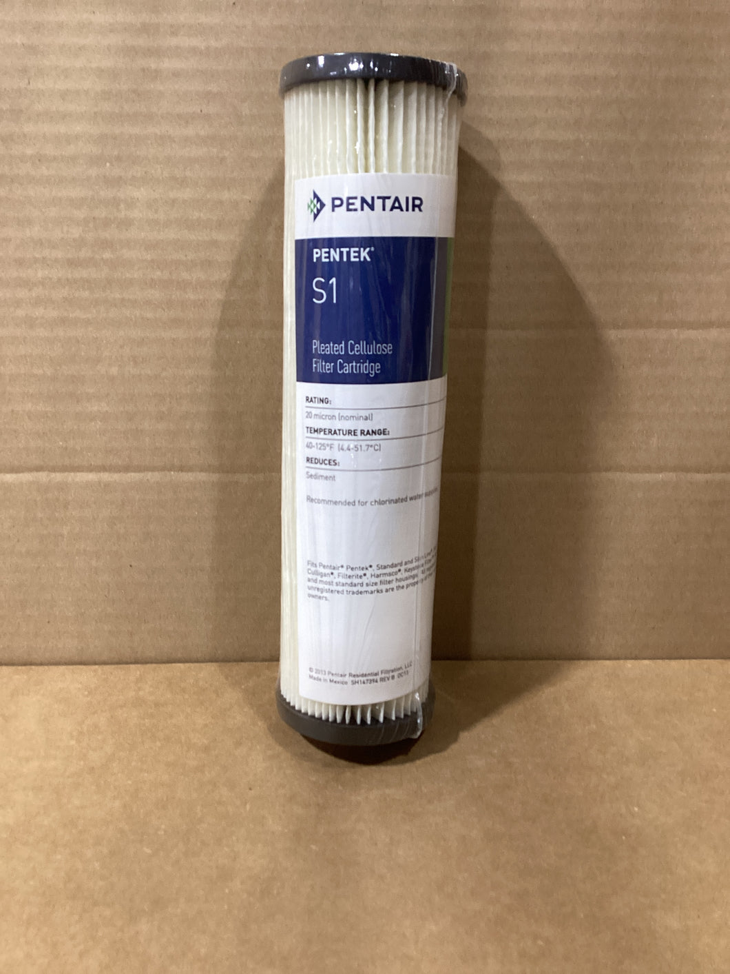 PENTEK 155001-43  S1 PLEATED CELLULOSE  #10 20 M